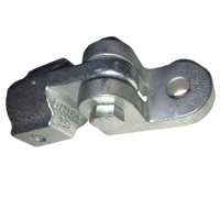 UTT071 Fonderie de fonderie de métaux et de fontes, Services de fonderie de métaux sur mesure, Pièces de fonderie de sable de fonte, Vente directe usine, Pince de serrage pour quincaillerie