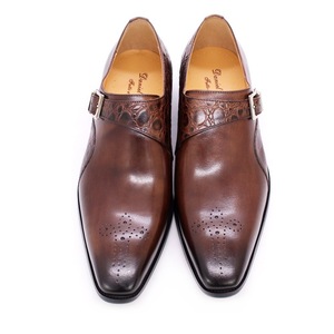 Zapatos Formales de Cuero de Lujo para Hombre, con Cordones, Color Marrón, para Bodas y Fiestas, Zapatos Oxford para Hombre - Product Image 2