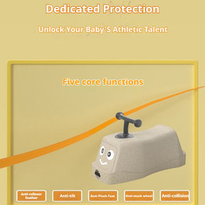 3 in 1 Multi-funzionale Ride-On Baby Walker con ruote in silicone Design pieghevole costruzione in plastica - Product Image 3