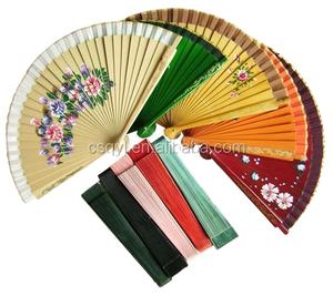 <span class=keywords><strong>Abanico</strong></span> Plegable Español Vintage para Mujer, <span class=keywords><strong>Abanico</strong></span> <span class=keywords><strong>de</strong></span> Mano <span class=keywords><strong>de</strong></span> Madera con Pintura Floral <span class=keywords><strong>de</strong></span> Doble Cara para Baile, Festival, Decoración - Product Image 2