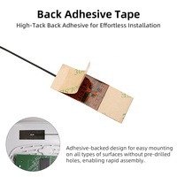 Antenne RF intégrée FPC 433 FS-B13 15dBi à polarisation linéaire verticale LoRa/LPWAN, fréquence personnalisable, gain en plastique et cuivre, OEM