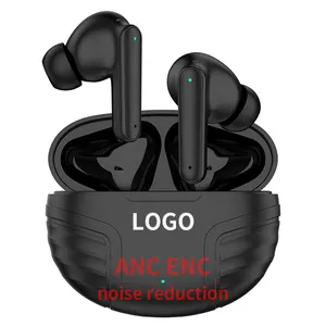 TSSD D188 Tws 3c Bluetooth V5.3 ANC ENC Dual Noise Reduction Gaming Waterproof Sport Wireless Earbud In-ear Earphones Headphones