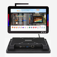 Chine Fabricant IP65 Étanche Intégré Et Sans Ventilateur Android Linux Panneau Industriel Pc Avec Nfc Pour Parking Station-Service