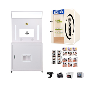 Portátil barato fotomatón Corea Led Photo Booth máquina con impresora y cámara para la venta - Product Image 1