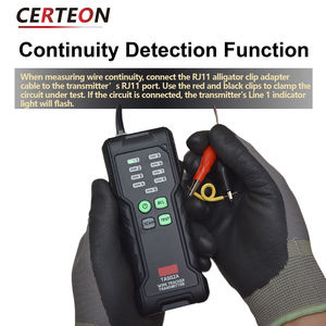 Détecteur Industriel Portable Multifonction POE RJ45 RJ11 Traceur Câbles Testeur Câble Réseau - Product Image 2
