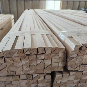 Nhà máy bán paulownia gỗ chamfer gỗ tam giác gỗ được sử dụng cho xây dựng - Product Image 6