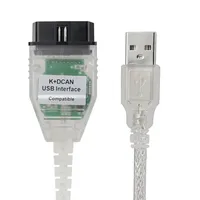 Interface de diagnostic OBDII 2026 pour INPA K DCAN avec interrupteur, connecteur de diagnostic de code pour voiture INPA K+CAN K-Line OBD2