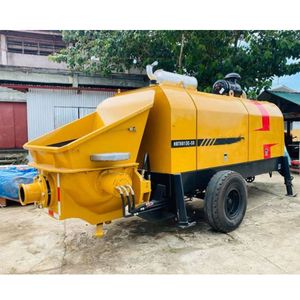 <span class=keywords><strong>Pompe</strong></span> à béton sur remorque haute performance à faible usure HBT8018C-5S avec une production de 85 m³/h pour la construction municipale et la <span class=keywords><strong>location</strong></span> d'équipements - Product Image 4