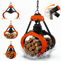 Bucket Grab Tipe Gunting Tugas Berat 4.0m3 untuk Bijih Mineral Padat