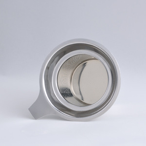 <span class=keywords><strong>Infuseur</strong></span> à thé à feuilles mobiles 18/8 passoire à café en acier inoxydable avec grande capacité pour théières tasse tasse à thé infuser café - Product Image 3