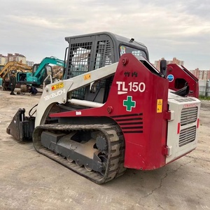 Chargeuse compacte sur chenilles d'<span class=keywords><strong>occasion</strong></span> Tak-eu-chi TL150, puissance 44,7 kW, poids en charge utile 4945 kg, manutention de matériaux, aménagement paysager - Product Image 5