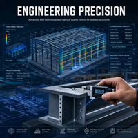 Taller Prefabricado de Bajo Costo, Cobertizo con Estructura Metálica, Edificio Prefabricado con Estructura de Acero, Kit de Construcción de Granero Metálico, Precio de Construcción