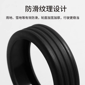 ฝาครอบป้องกันล้อกระเป๋าเดินทางยาง Tpr อุปกรณ์เสริมกระเป๋าเดินทางอเนกประสงค์แบบเงียบ - Product Image 4