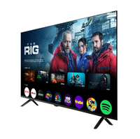 Téléviseurs intelligents Android 15 LED 4K UHD à écran plat haute définition 32 43 50 55 65 75 85 pouces avec Bluetooth et Wi-Fi – Vente en gros