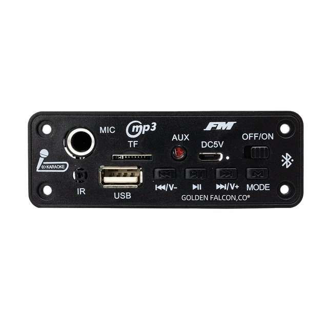 Car MP3 Player Decoder Board Receivers & Amplifiers  5V Audio MP3 Module USB BT TF FM