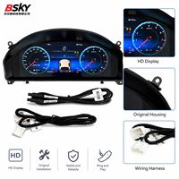 El Panel de Instrumentos Digital LCD Multifuncional Personalizado de Alta Definición para Mercedes-Benz W204 C200 C260 C300 S204