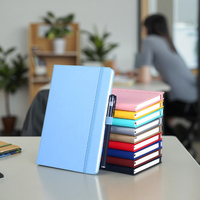 High End Office Notebook Strap Hardcover Notizblock Leder Gummiband mit Hilfslinien