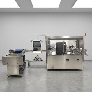 Machine d'inspection visuelle automatique pour bouchons de bouteilles BMG avec alimentation automatique, détection de défauts d'apparence CCD, détection de taches, détection de coupures de courant et détection de coupures de courant brusques - Product Image 1
