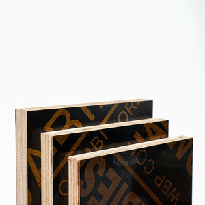 Giá Đen 12 Lần 18Mm Độ Dày Marine Phim Phải Đối Mặt Ván Ép Tấm Vật Liệu Bạch Dương Bảng - Product Image 4