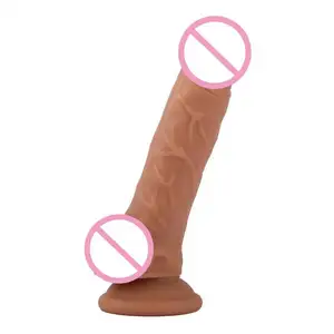 Zachte Enorme Realistische Dildo Met Zuignap Vrouwelijke Masturbatie Sex Toys Voor Vrouwen Huid Gevoel Real Kunstmatige Penis Dildo Lul