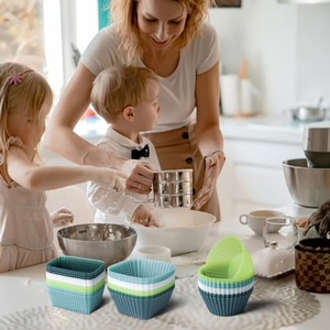 Wholesale Supplier Custom Shape Thick Heat Resistant <b>Silicone</b> <b>Cupcake</b> Baking <b>Mold</b> for Promotional Gifts Project - Product Image 4