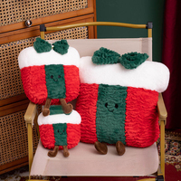 Lot de jouets en peluche de Noël mignons en gros : Père Noël, renne, bonhomme de neige, poupées en peluche douces OEM