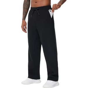 FOXA <b>Men's</b> Baggy Fleece Sweatpants With Pockets Drawstring <b>Lounge</b> Athletic Running Pants - Product Image 1