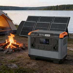 Generador Solar Certificado UKCA de 2000W 2400W 2000Wh, Estación de Energía Portátil para Trabajo al Aire Libre y Emergencias en el Hogar - Product Image 5