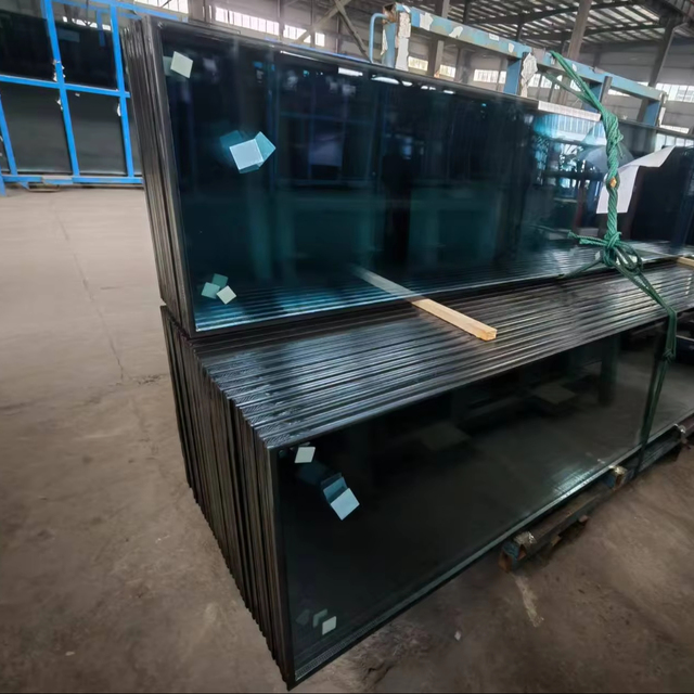 Triple Low E Insulated Glass Units 12mm 24mm 40mm Industrial Staircase Curtain Wall Windows Sliding Doors Solar Heat Exterior