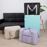 Hochwertige Leichte Große Kapazität Faltbare Reisetasche für Damen und Herren Klappbare Sport-Wochenendtasche Gepäcktasche