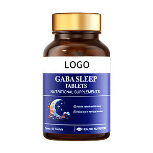 Tablet tidur GABA OEM terlaris suplemen makanan untuk tidur Memory <span class=keywords><strong>Sleep</strong></span> tablet suplemen nutrisi - Product Image 1