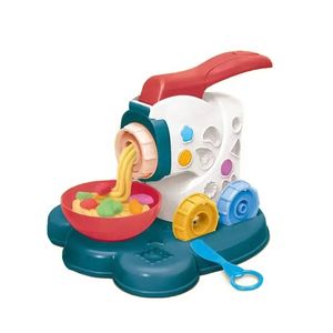 Set di giocattoli per pacchetto di macchine per spaghetti divertenti in argilla colorata fai-da-te Non tossico per la simulazione di puzzle per bambini utensili da cucina e cibo - Product Image 1