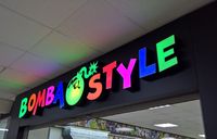Letrero Luminoso LED 3D con Letras de Canal, Letrero de Neón para Negocios, Tiendas, Restaurantes, Letrero para Exteriores e Interiores