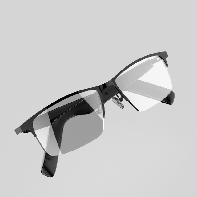 SG17 PRO Fashion BT V5.4 Smart Eye Glasses UV HD Calling TWS Earphone Touch Control Air Conduction Headphone Smart Audio Glasses