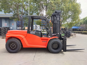 FD70T 7ton diesel Engine Powered Forklift Truck 3m -6m diesel Fuel Isuzu Engine for Heavy Counter-weight Forklifts - Product Image 4