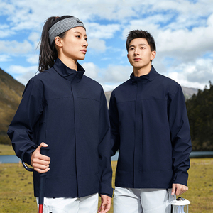 Chaqueta personalizada para exteriores para el personal de eventos empresariales y uniforme de identidad corporativa, impermeable, resistente al viento, chaqueta de trabajo. - Product Image 3