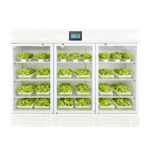 Machine hydroponique interactive DIY pour légumes - Jardin intelligent <span class=keywords><strong>d</strong></span>'<span class=keywords><strong>intérieur</strong></span> à 4 niveaux contrôlé par WiFi pour centres scientifiques, écoles et maison - Product Image 3