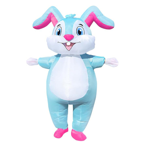 Disfraz de Conejo de Pascua Deluxe para Hombre, Disfraz de Mascota, Disfraz Inflable, Lindos Disfraces de Conejo de Pascua - Product Image 2