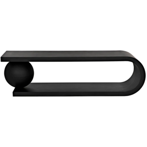 The Estelle <b>Coffee</b> <b>Table</b> by Noir emphasizes natural simple and classic design Noir has been designing building and importing - Product Image 4