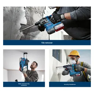 Original for Cordless Brushless 18V Lithium Battery Four-Pit <b>Hammer</b> Pickaxe Impact Drill Multi-Function Tool GBH185-LI GBH185-LI - Product Image 3
