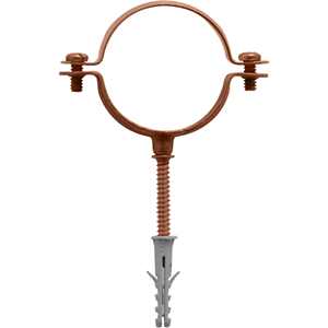 COLLIER DE COLLIER DE TUYAU EN CUIVRE avec VIS et BOUCHON SYSTÈME MÉTRIQUE COMPLET MATÉRIAU EN ACIER FINITION ZINC PERSONNALISATION OEM TAILLE 35 - Product Image 1