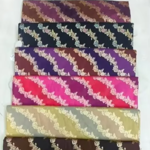 ผ้าไหมพิมพ์ลายมือแบบพิเศษ บานาราซี บร็อเคด - Product Image 1