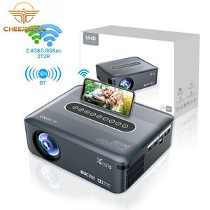 Yundoo Mới Nhất 3D 4K Máy Chiếu Không Dây 1080P <span class=keywords><strong>DLP</strong></span> Điện Thoại Di Động Thông Minh <span class=keywords><strong>Android</strong></span> Mini <span class=keywords><strong>LED</strong></span> Wifi Máy Chiếu Gương Kinh Doanh Ánh Sáng Loa - Product Image 1