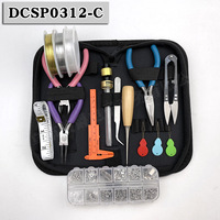 Breloques de fabrication de bijoux Offre Spéciale avec fils pour réparation de bijoux et perles Kit d'outils de fabrication et de réparation