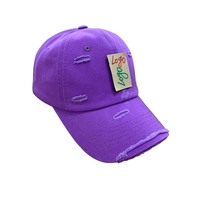 Gorra de Béisbol de Algodón de 6 Paneles al por Mayor, con Logotipo Bordado Personalizado, Estilo Vintage, para Mujer
