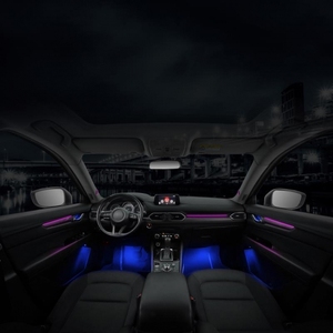 17 Nguồn Sáng Được Chiếu Sáng Kiểu Dáng Xe <span class=keywords><strong>LED</strong></span> Ánh Sáng Xung Quanh Và Loa Cho Mazda CX-5 2018-2020 - Product Image 2