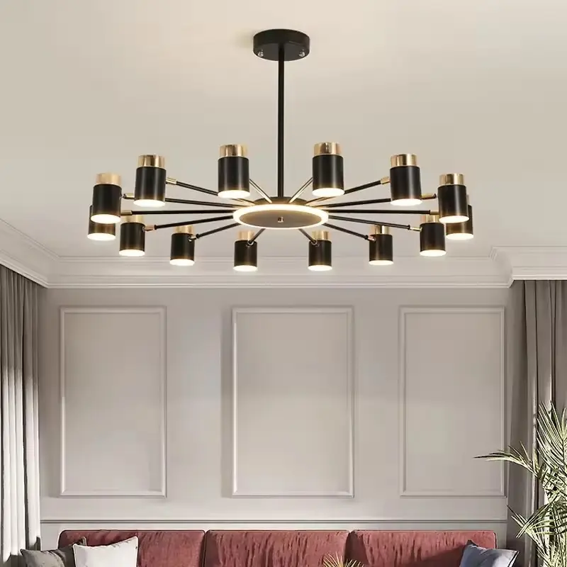 Nordic Chandelier Lustre Restaurant Bedroom Indoor Living Room Pendant Modern Chandelier