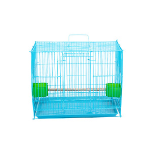 Gabbia per <span class=keywords><strong>Uccelli</strong></span> Portatile in Filo Metallico per Allevamento di <span class=keywords><strong>Uccelli</strong></span> e Pappagalli - Product Image 1