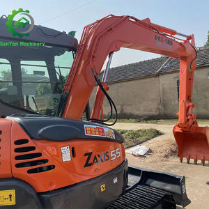 High Quality Japanese Hitachi ZX55 Crawler Excavator EPA Engine 3-7 Ton Digger Hot-<b>sale</b> Gearbox Gear Pump PLC Core Included - Product Image 1