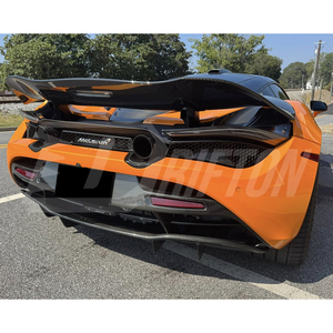 Piezas de Repuesto para Parachoques Trasero 720S OE, Mejora a Material de Fibra de Carbono Seca para McLaren 720S - Product Image 3